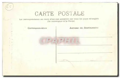Bagnères-de-Bigorre — Torre dos Jacobinos — Plautes Pirineus, n°218 — Verso