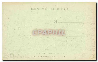 Bagneres-de-Bigorre — Estabelecimento termal de Salut — Imprimé Illustré n°418 — Verso