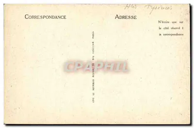 Bagnères-de-Bigorre — Le Bois du Bédat et la Vierge — LL, n° 116 — Rewers