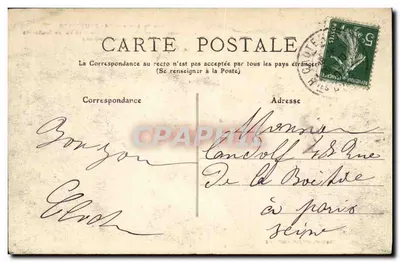 Pyrène — 24 — Cauterets — Zakład termalny Raillière i Dolina Cauterets (Wys. 934,233 m.) — Rewers