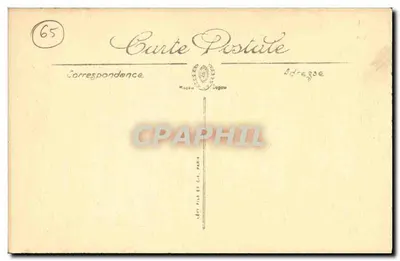 Cauterets — Trasa z Pierrefitte do Cauterets — Duży Tunel — Wyd. Gallet — Cauterets — Rewers