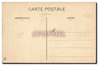 Cachoeira de Bouesses — Gouterets — Perto do Ponte d'Espagne — Editor: Éd. Géographique Laboratoire, Paris — Verso