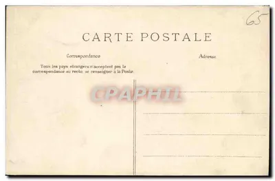 Cauterets — vista estereoscópica — Julien Damoy, Série N° 12 — Verso