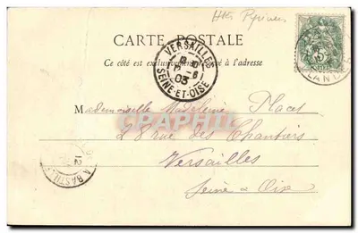 Cauterets — Most Hiszpański — Henry Guillier, 31, 42 bis i 44, ulica Fonneuve, Libourne — Rewers