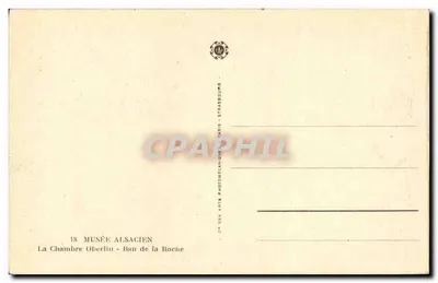 Pokój Oberlin - Ban de la Roche — Muzeum Alzackie — Strasburg — Rewers