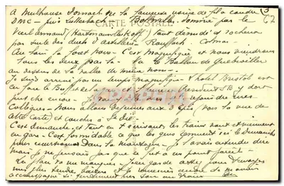 I Tre Spigoli con il Grande Hohmack — Cartolina d'epoca n°84, editore non visibile — Verso