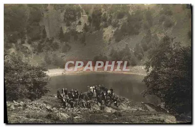 Excursion au lac de Marennes — Club Vosgien — Carte postale