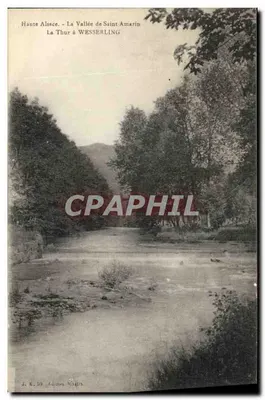 A Vale de Saint Amarin — O rio Thur em Wesserling — J. K. 59, Alsatia