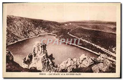 Lago Branco e o Rochedo Hans — Edição Gérard - Lago Negro, n° 2280 B