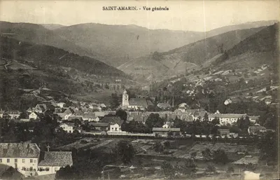 Saint-Amarin - Vista geral — Edição Alliat