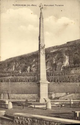 Turckheim (Haut-Rhin) — Monument Turenne — Edit. Ch. Riebstein, Turckheim