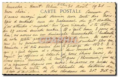 Monument « Aux Diaboles Bleus » na Grand-Ballon — wydawca nieznany, numer seryjny nie widoczny — Rewers