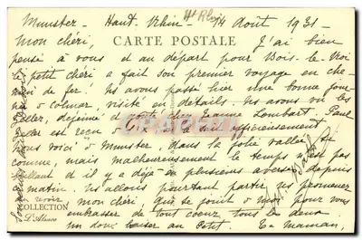 Munster — Vista Geral — editor desconhecido, n° 3204 — Verso