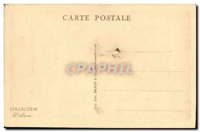 Munster — Plac Główny — wydawca Braun & Cie, nr 2752 — Rewers