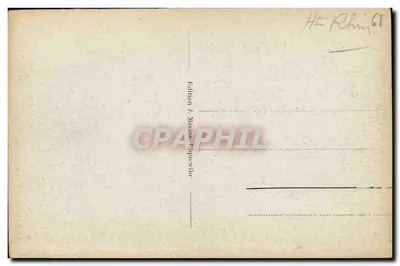 Riquewihr - Cour Preiss — editor J. Merius, n°13 — Verso