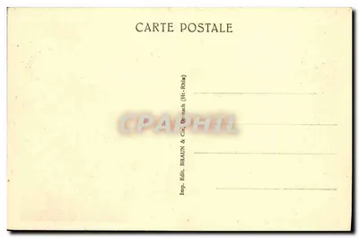 Mulhouse — Katedra — wydawca Braun & Cie, nr 679 — Rewers
