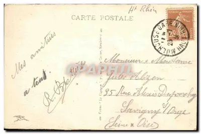 Mulhouse — Nowa Poczta obok Stacji — Wydawca nieznany, n° 80 — Rewers