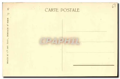 Kaysersberg — dom niemiecki — Braun et Cie, Dornach — Rewers