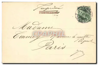 Colmar — Kopf-Haus — Dr. Trenkler Co., Leipzig, n° 6614 — Rewers