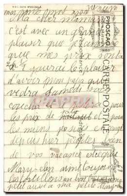 Stary Colmar przy świetle księżyca (Alzacja) — kolekcja Phoscao — Rewers