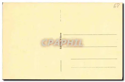 Colmar - Mała Wenecja — widok kanału z łodzią — wydawnictwo Wibeco, nr 77 — Rewers