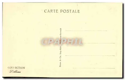 Colmar — Katedra św. Martyna i stare dachy — Kolekcja L'Alace — Rewers