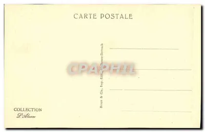 Colmar — Prefektura, widok z parku — kolekcja L'Alsace, wydawca Braun & Cie, Dornach — Rewers