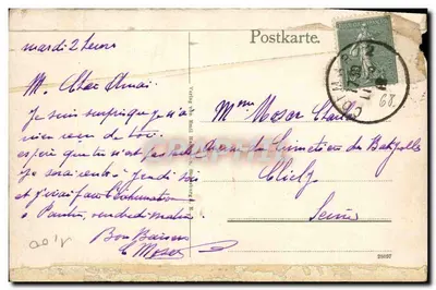 Colmar — Ogólny widok — Wydawnictwo Ball, Straßburg — Rewers