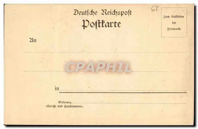 Statua Bruata w Colmarze — wydawca Philipp-M. Kehncke & Rubih, nr 1578 — Rewers