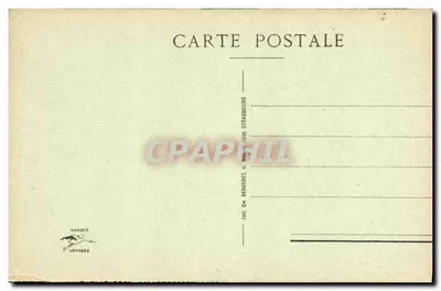 Katedra w STRASBOURGU — Szalone Matki i Mądre Matki — Wydawca Bergeret, n° 518 — Rewers
