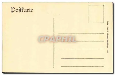 Strasburg — Katedra, chrzcielnica — wydawca Carl H. Odenner, Négation, nr 7674 — Rewers