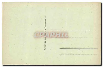 Katedra w Strasburgu - Królowanie Najświętszej Maryi Panny — CAP, n°25 — Rewers