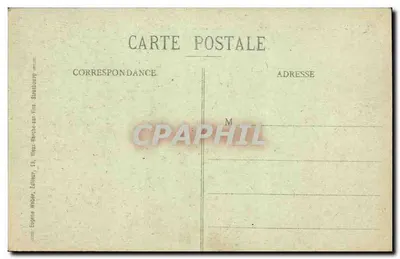 Strasburg - Pałac dawnego cesarza, Plac Republiki — Wydawca Eugène Webber, Strasburg — Rewers