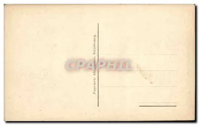 Strasbourg — Stara Celnia — Papeterie Alsacienne, Strasbourg — Rewers
