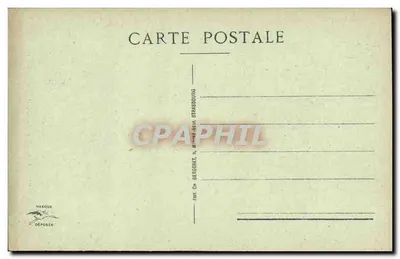 Strasbourg — Portal principal da Catedral — editor Ch. Bereret, n° 502 — Verso