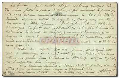 Strasburg — Dom Kammerzell — CAP. nr 42 — Rewers