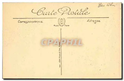Strasburg — Kościół protestancki i katedra — LL. n°26 — Rewers
