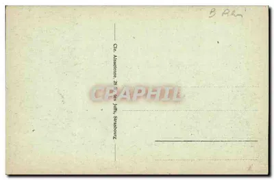 Strasburg — Dwa mosty na Rynie — Widok ku Kehl — CAP — Rewers
