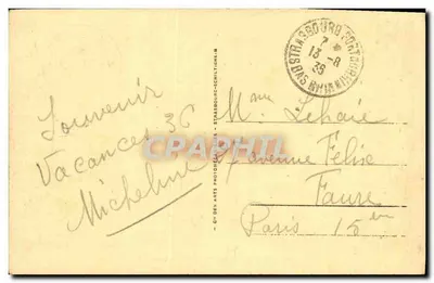 Strasbourg - Most Kehl — wydawca CP DEN ARTS PHOTOGRAPHIQUES - STRASBOURG-SCHLITZIGHEIM, nr 247 — Rewers