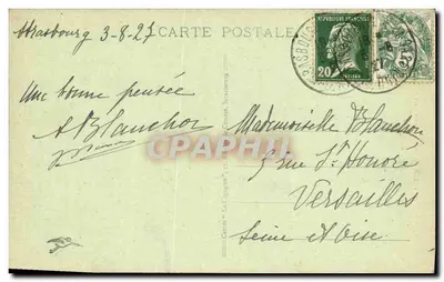 Strasburg — Katedra — Front i Strona Południowa — Karta pocztowa nr 5, wydana przez La Cigogne — Rewers