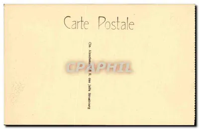 Strasbourg - Teatr Miejski — Stara pocztówka n°159, wydawca CAP — Rewers