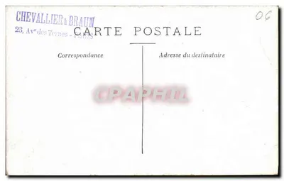 Monte-Carlo — A Terrasse — Staerck, Paris — Verso