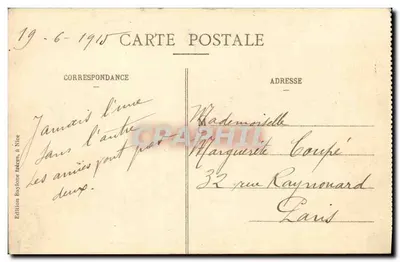 Monumento de Berlioz en Monte-Carlo — editor B. F., n° 230 — Reverso