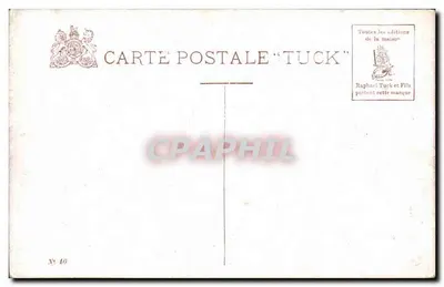 Menton, De Roches Rouges — Grens Frankrijk-Italië — uitgever Beroud, n° 16 — Achterkant