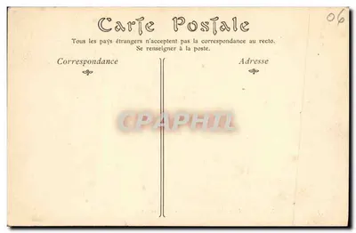 Menton — Stare miasto i zatoka Garavan — ND Poet — Rewers