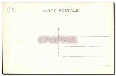 Menton - Aleja Palmiery - Wyd. Gilletta, nr 921 — Rewers
