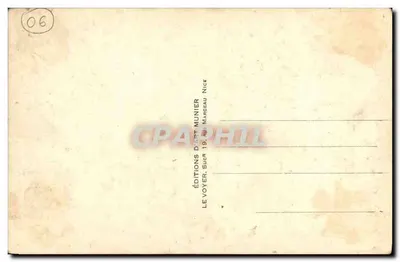 Menton — Ogólny widok z Cap Martin — Wydawnictwo D'Art Munier — Rewers