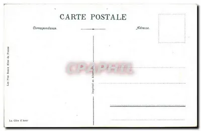 Menton. Widok na ogrodnik publiczny i góry św. Agnès. — seria 386 — Wydawca: Les Fita Beaux Sites de France — Rewers