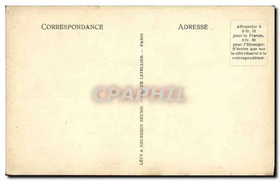Menton — Stare Miasto widok z Garavan — LL — Rewers