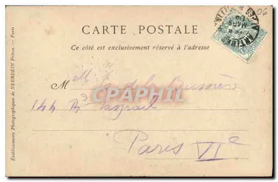 Antibes — La Rue des Arceaux — Berger & Cie, Antibes, n°259 — Back